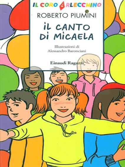 Il canto di Micaela - Roberto Piumini - copertina