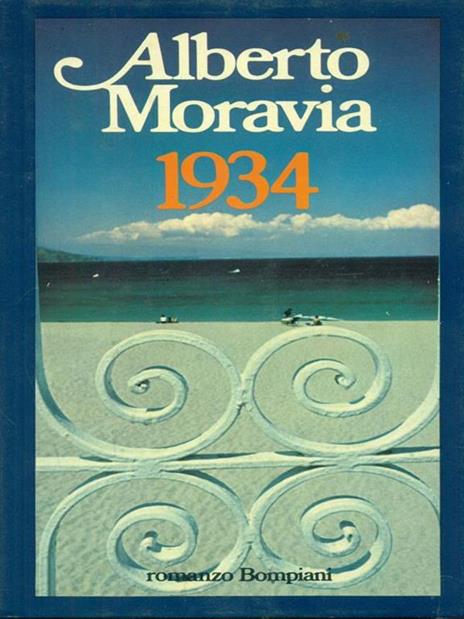 1934 - Alberto Moravia - copertina