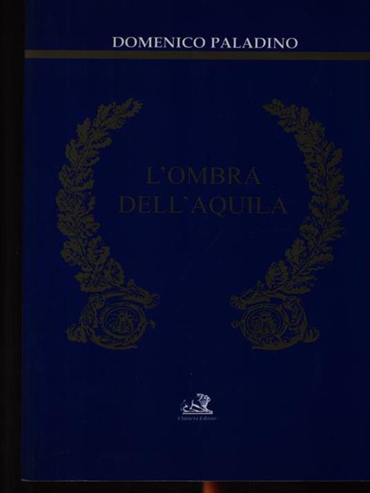 L' ombra dell'aquila - Domenico Paladino - copertina