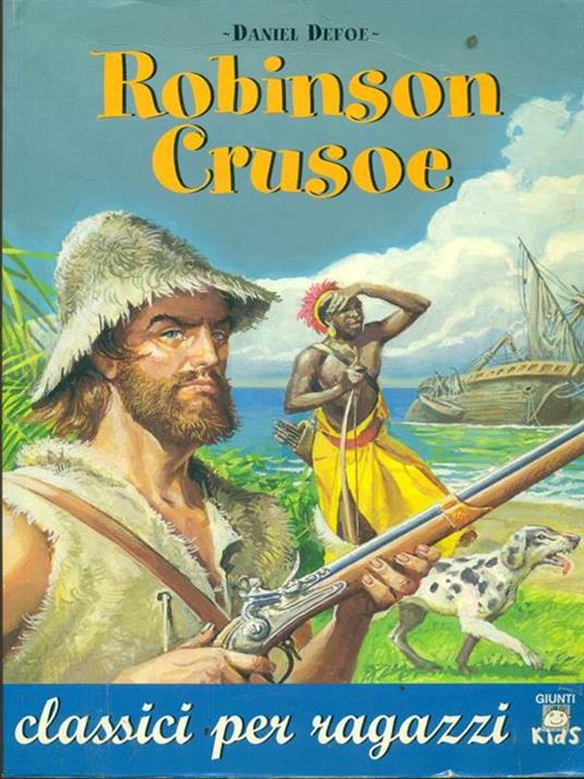 Robinson Crusoe - Daniel Defoe - copertina