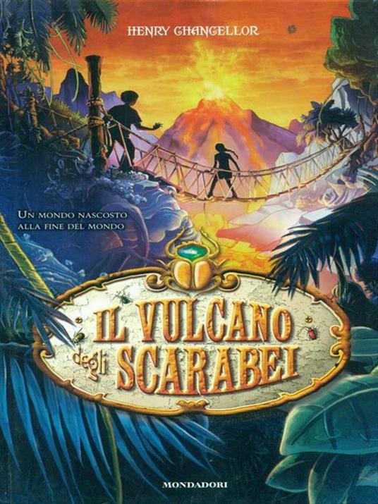 Il vulcano degli scarabei - Henry Chancellor - copertina