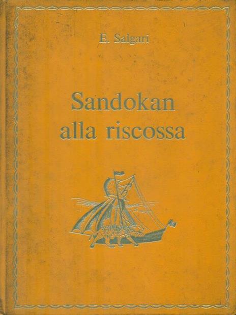 Sandokan alla riscossa - Emilio Salgari - copertina