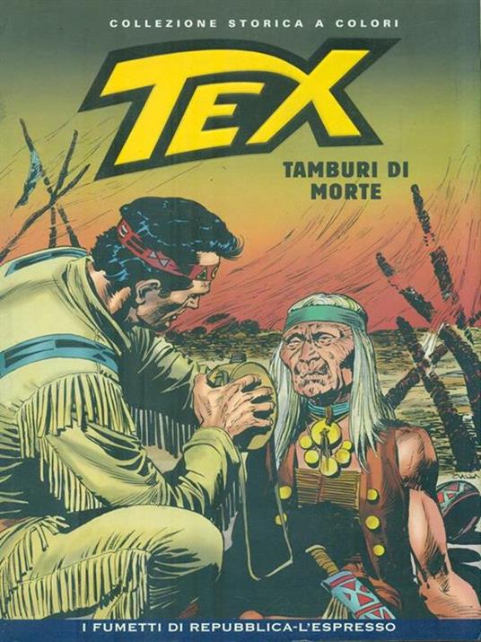 Tex 84 Tamburi di morte - Gianluigi Bonelli - copertina