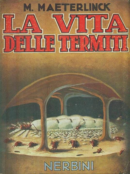 La vita delle termiti - Maurice Maeterlinck - copertina