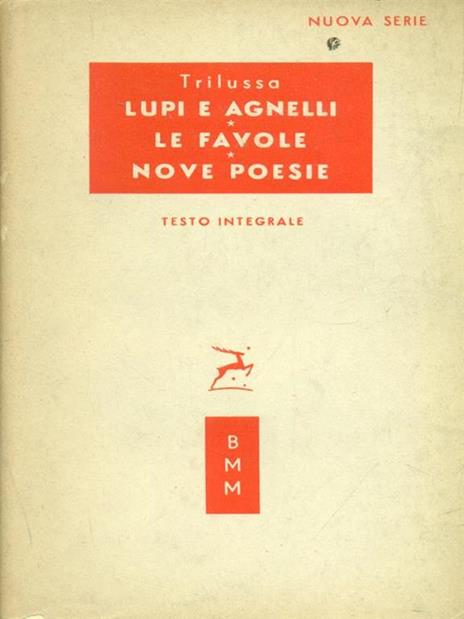 Lupi e agnelli Le favole Nove poesie - Trilussa - copertina