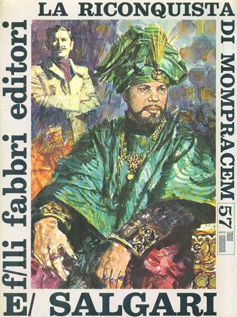 La riconquista di Mompracem - Emilio Salgari - copertina