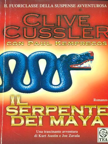 Il serpente dei Maya - Clive Cussler - copertina