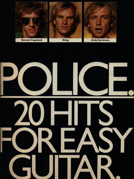 Police 20 hits for easy guitar - 4