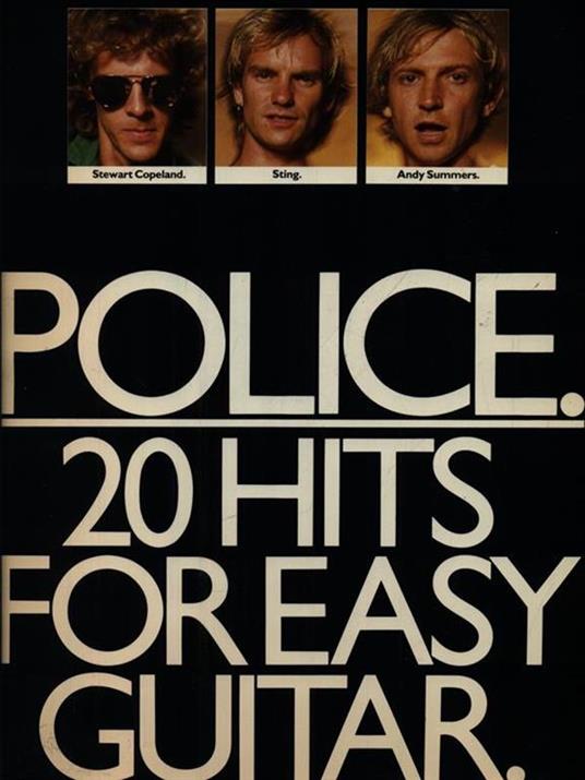 Police 20 hits for easy guitar - 3