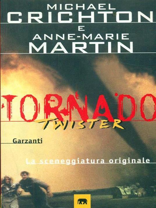 Tornado Twister - Michael Chrichton - copertina