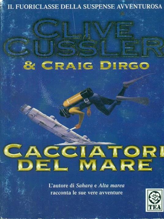 Cacciatori del mare - Clive Cussler - copertina