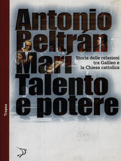 Talento e potere - Antonio Beltrán Marí - copertina