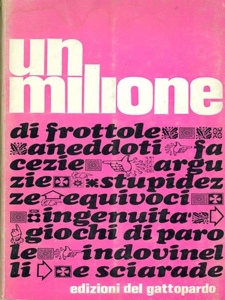 Un milione di frottole - copertina