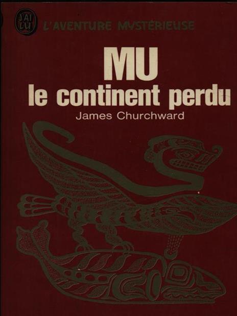 Mu le continent perdu - James Churchward - copertina