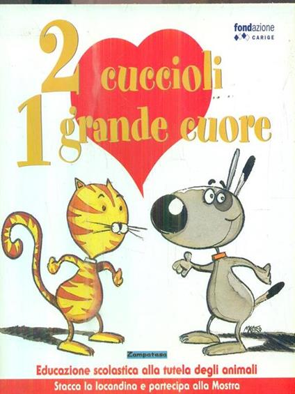 2 cuccioli 1 grande cuore - copertina