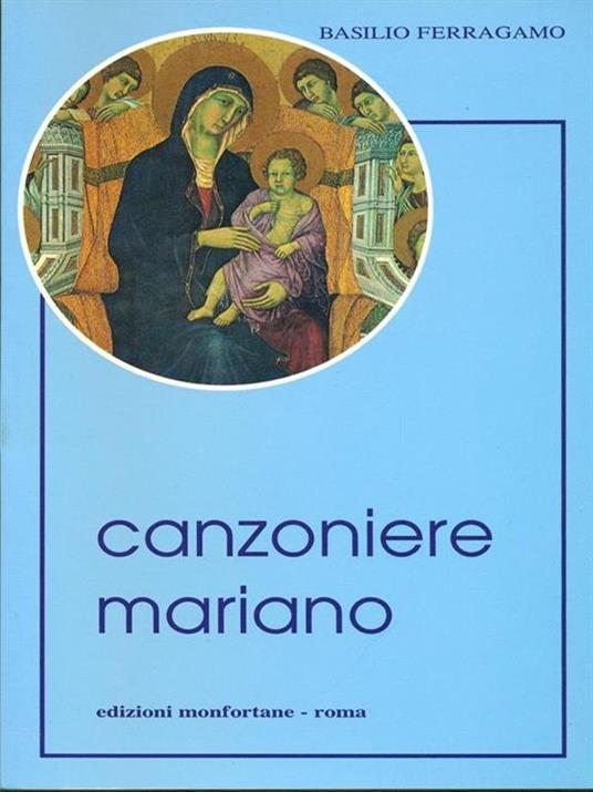 Canzoniere mariano - Basilio Ferragamo - copertina