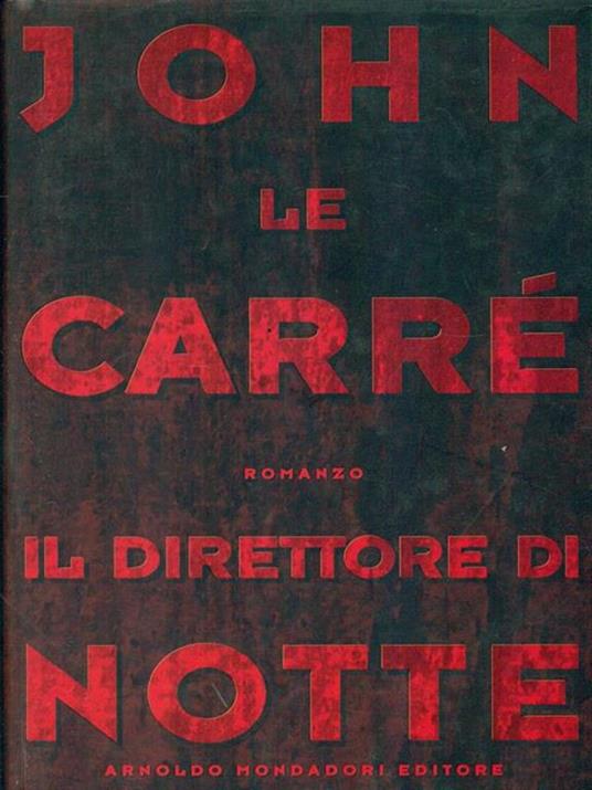 Il direttore di notte - John Le Carré - copertina