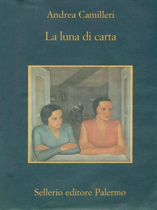 La luna di carta - Andrea Camilleri - copertina