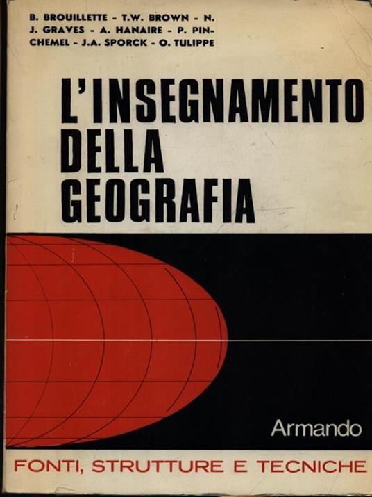 L' insegnamento della geografia - copertina