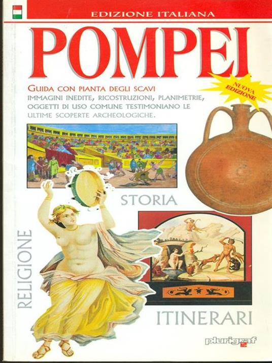 Pompei. Guida con pianta degli schiavi - copertina