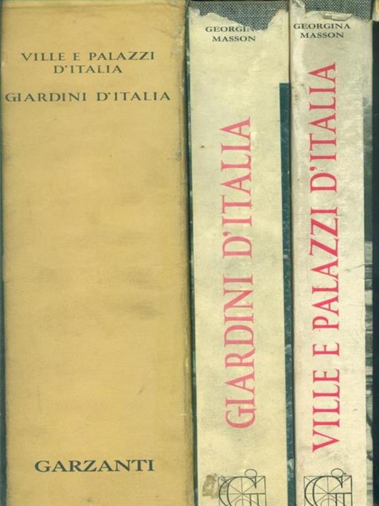 Ville e Palazzi d'Italia - Giardini d'Italia - Georgina Masson - copertina
