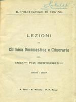 Lezioni di Chimica Docimastica e Mineraria