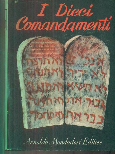 I Dieci comandamenti - copertina