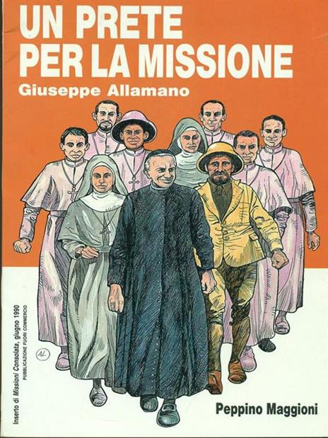 Un  prete per la missione - Giuseppe Allamano - copertina