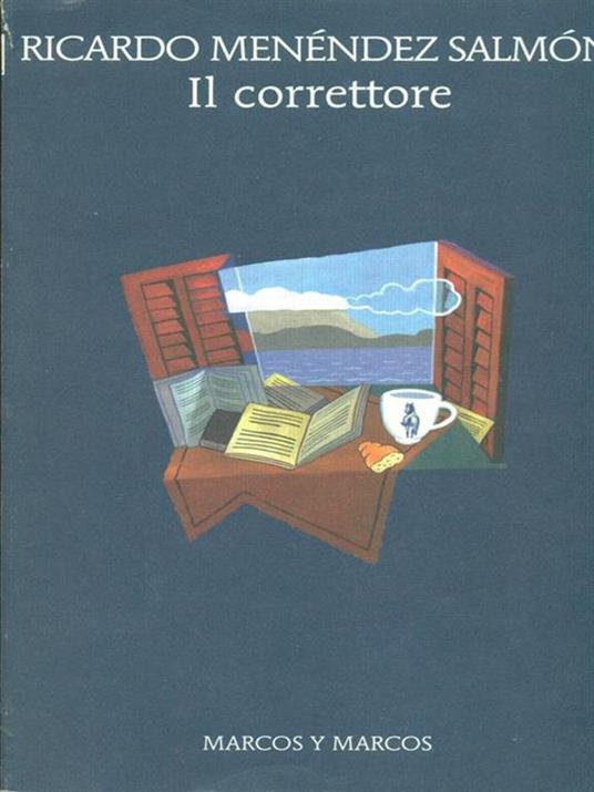 Il correttore - Ricardo Menéndez Salmón - copertina