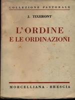 L' ordine e le ordinazioni