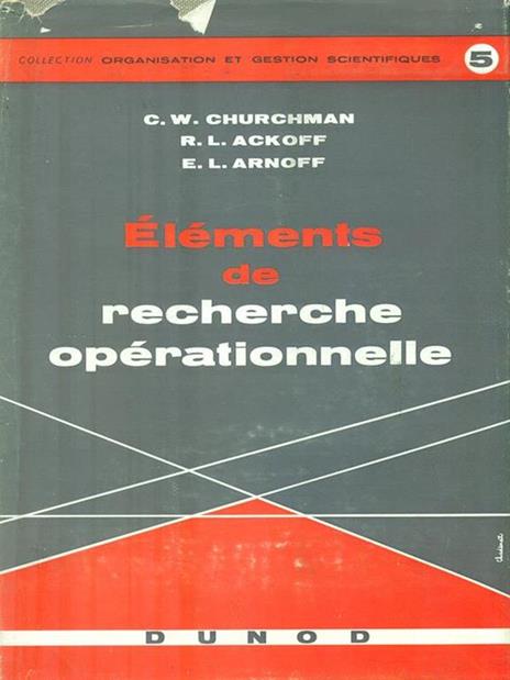 Eléments de recherche operationelle - 4