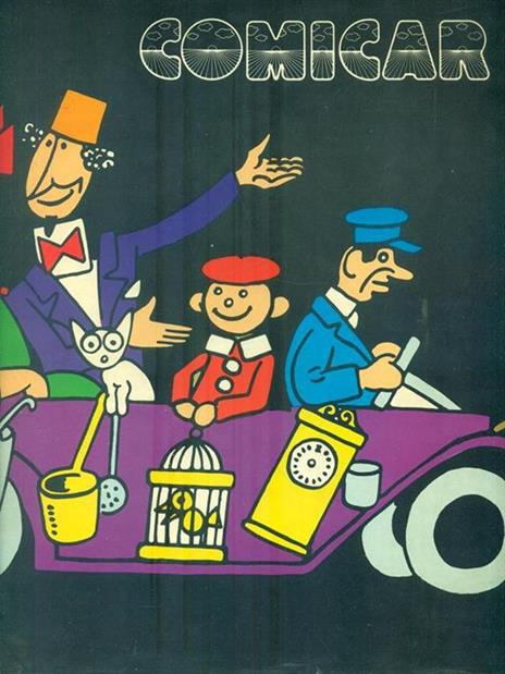 Comicar. L'auto nei fumetti - Claudio Bertieri - copertina