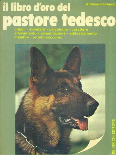 Il libro del Pastore Tedesco - Alfonso Pacheco - copertina
