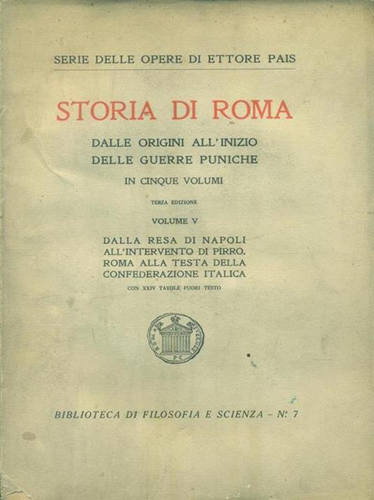 Storia di Roma. Volume V - 4