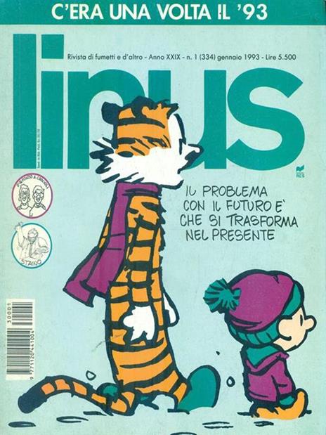 Linus. Anno XXIX n. 1 (334) Gennaio 1993 - 4