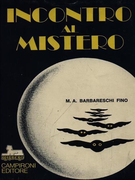 Incontro al mistero - M. A. Barbareschi Fino - copertina