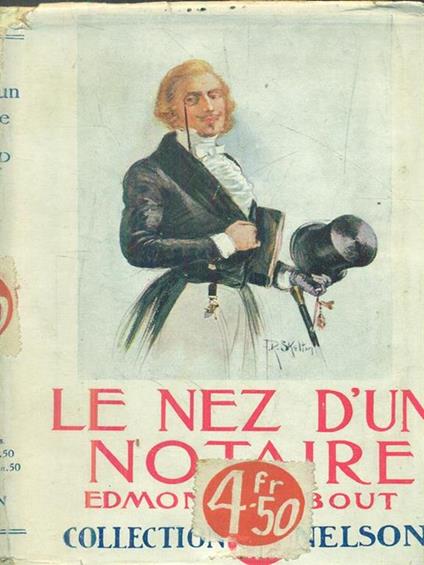 Le Nez d'un notaire - Edmond About - copertina