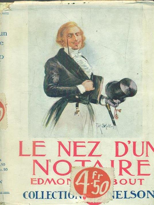 Le Nez d'un notaire - Edmond About - copertina