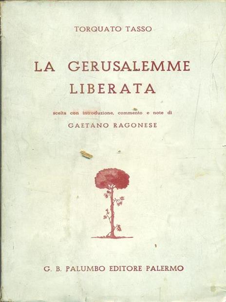 La Gerusalemme liberata - Torquato Tasso - copertina