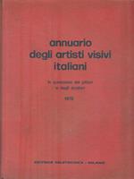 Annuario degli artisti visivi italiani 1972