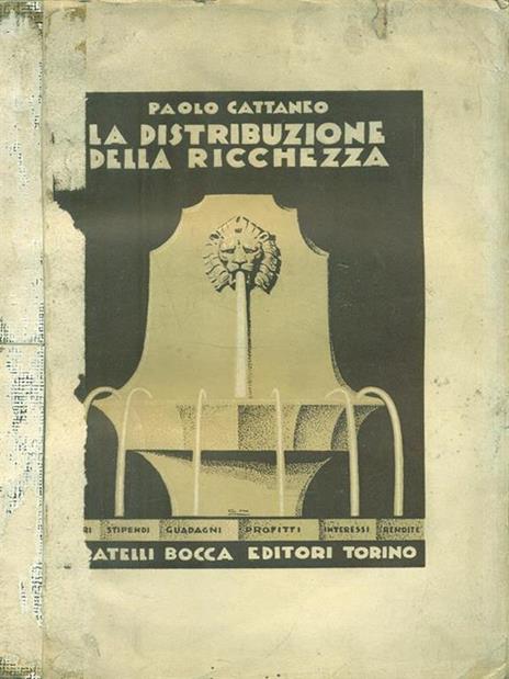 La distribuzione della ricchezza - Paolo Cattaneo - 2