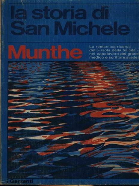 La storia di San Michele - Axel Munthe - copertina