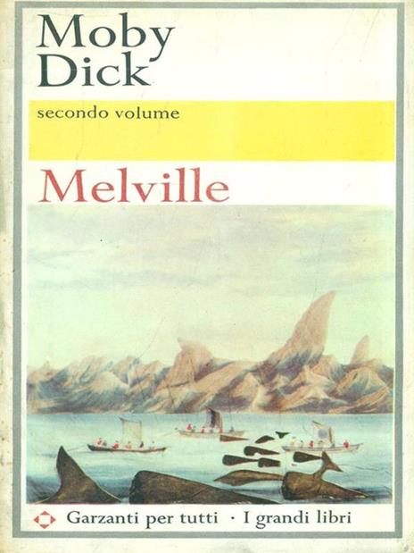   Moby Dick. Volume 2 - Herman Melville - copertina
