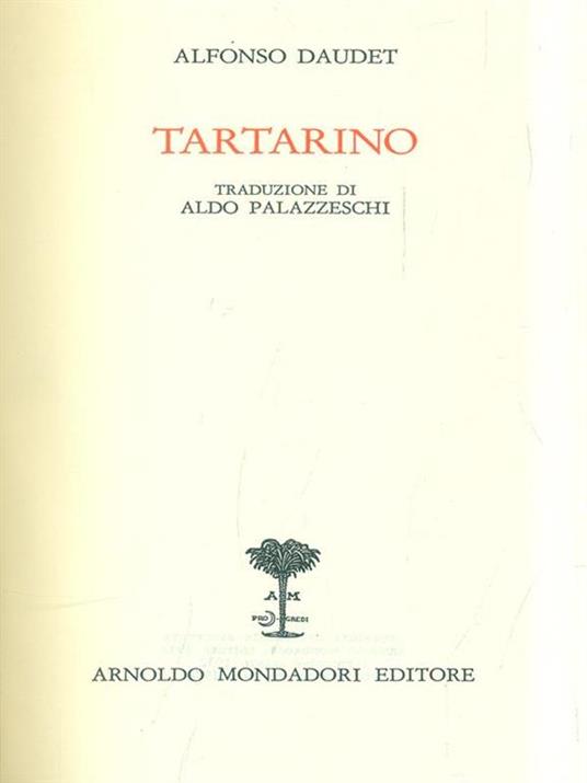   Tartarino - Alphonse Daudet - 2