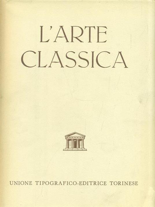 L' Arte Classica - Pericle Ducati - copertina