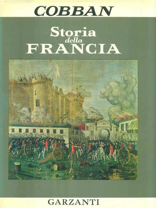 Storia della Francia - Alfred Cobban - copertina