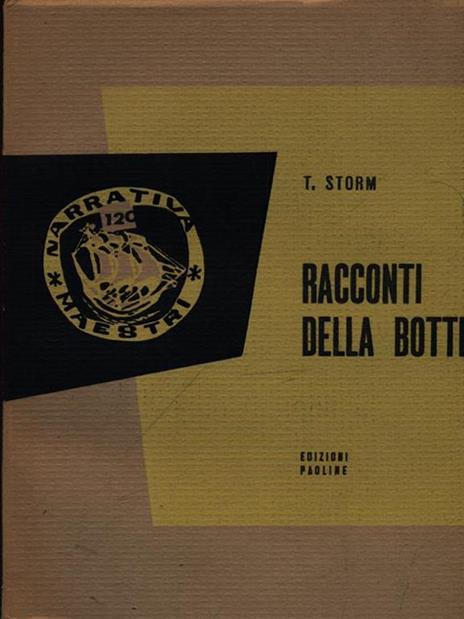   Racconti della botte - Theodor Storm - copertina