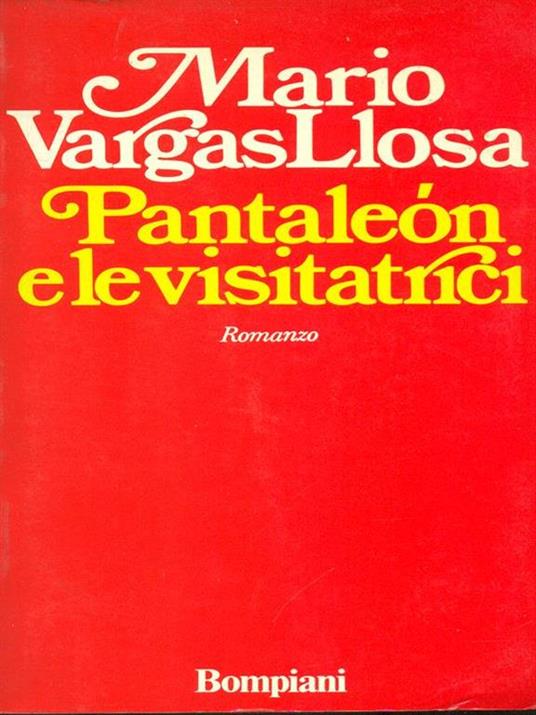 Pantaleon e le visitatrici - Mario Vargas Llosa - copertina