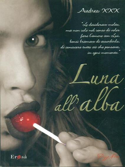 Luna all'alba - Andrea XXX - copertina