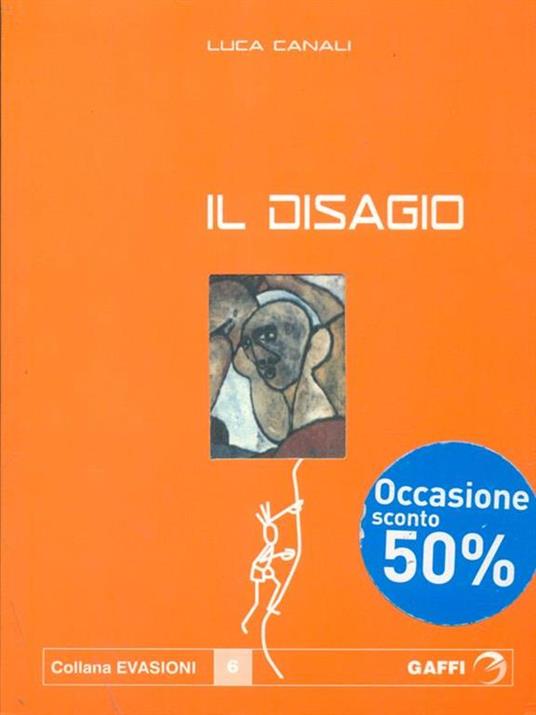 Il disagio - Luca Canali - copertina